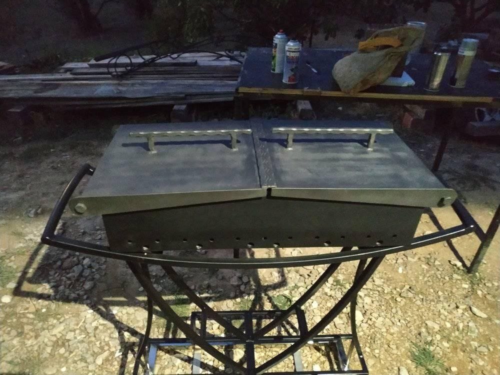 Гриль с двойной крышкой